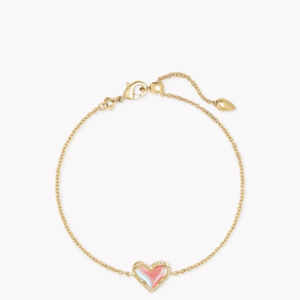 kendra scott ari heart bracelet